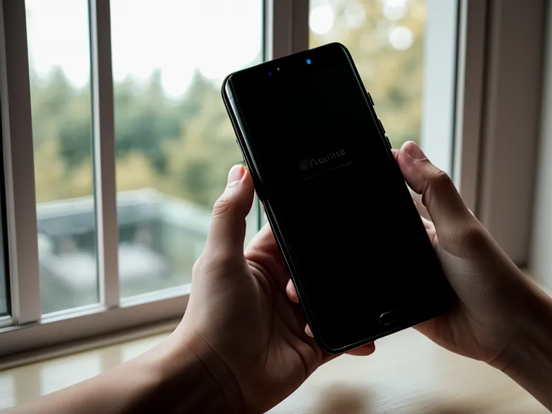 Nahaufnahme einer mobilen Datenschutzerklärung auf einem Smartphone-Display.