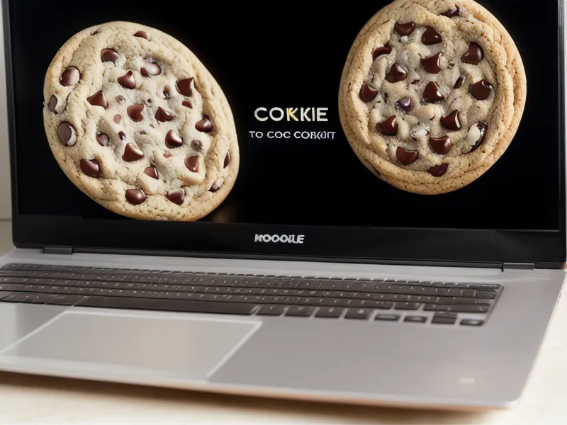 Nahaufnahme eines Cookie-Banners mit technischen Tracking-Details auf einer Webseite.