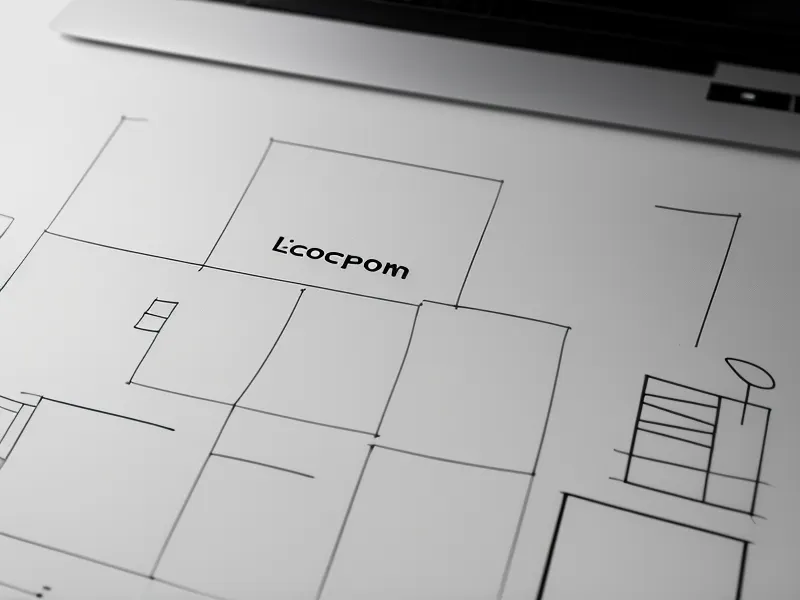 Nahaufnahme eines Website-Footers mit Fokus auf das Impressum.