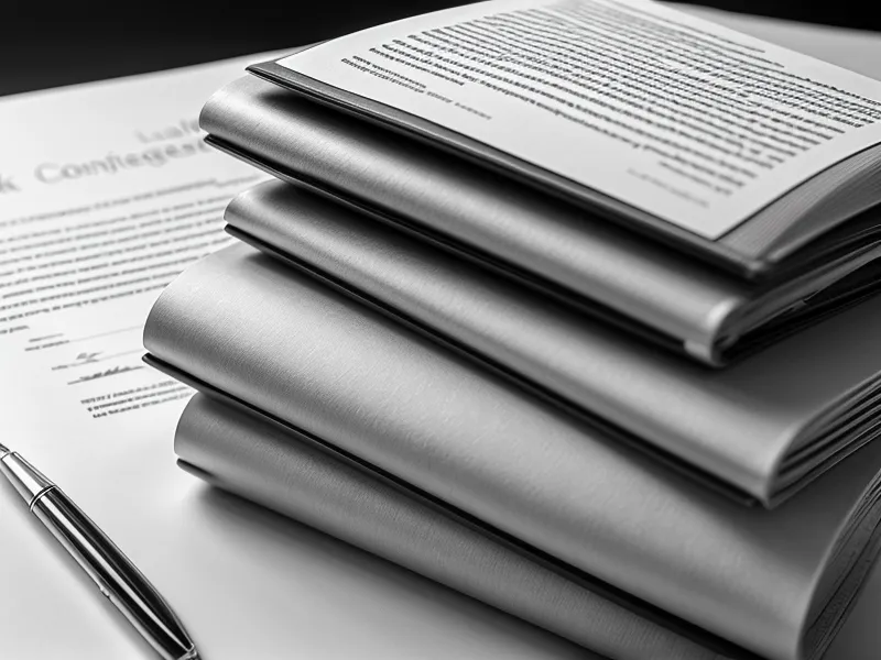 Gedruckte Verträge und ein Tablet mit einer Online-Kurs-Zahlungsseite.
